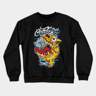 Monster Catch You Crewneck Sweatshirt